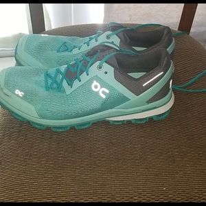 On cloud running shoes